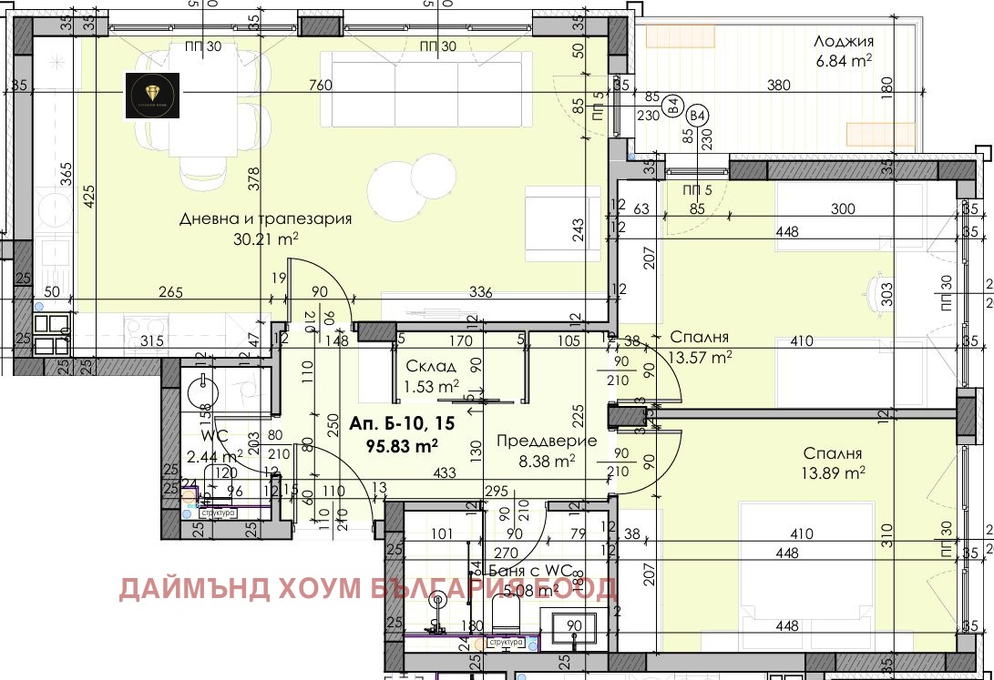 Продава 3-СТАЕН, гр. Пловдив, Остромила, снимка 2 - Апартаменти - 54299880