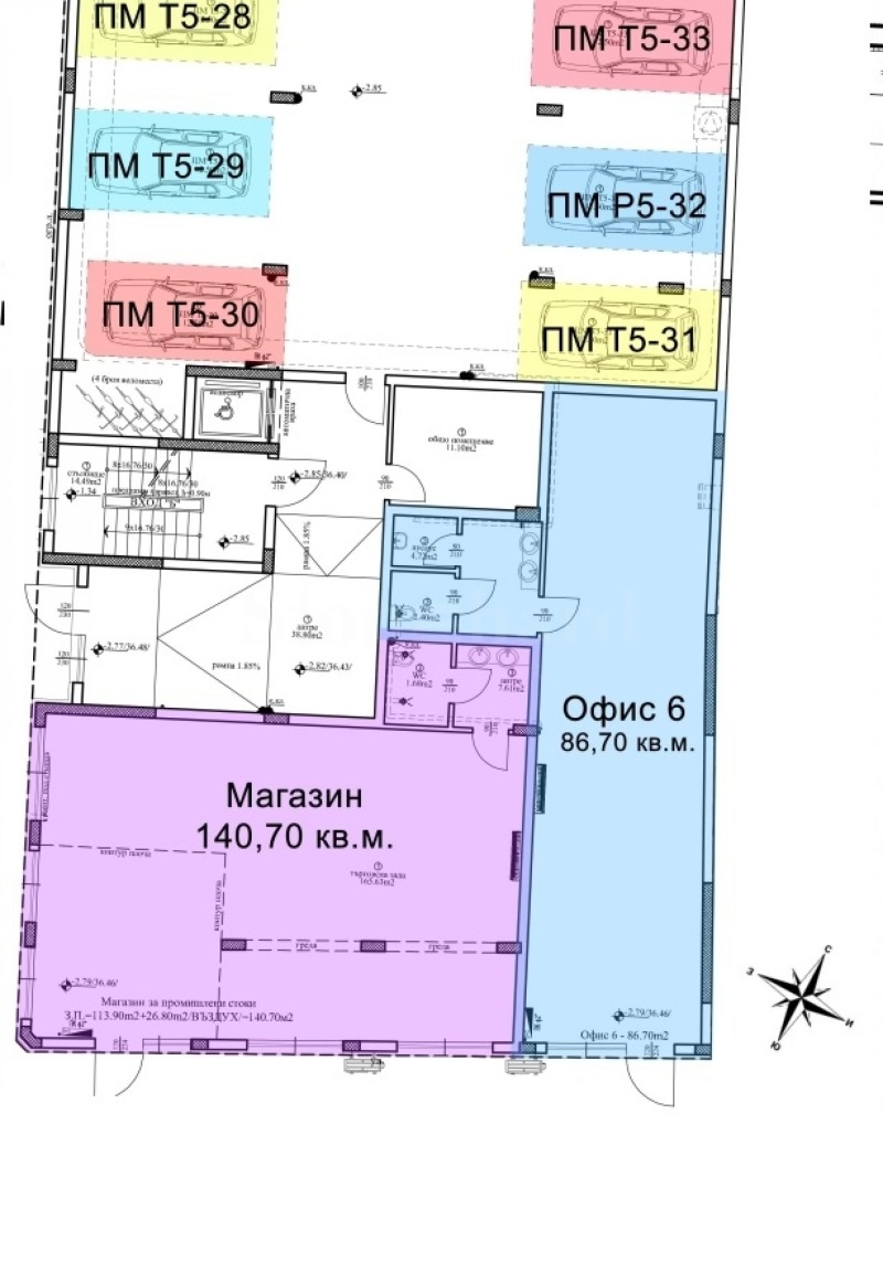 Til salgs  Kontor Varna , Tsentar , 98 kvm | 96303306 - bilde [3]