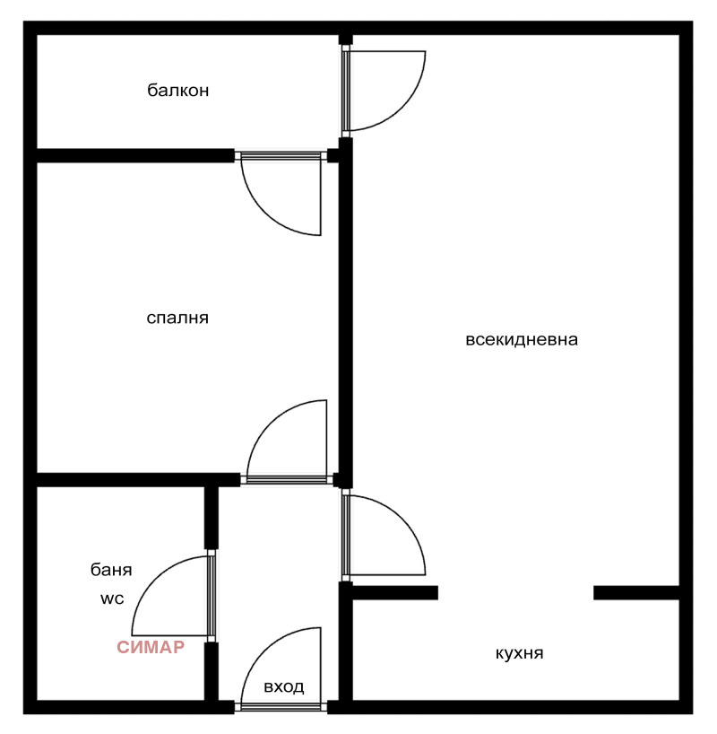 Продава 2-СТАЕН, гр. София, Овча купел, снимка 8 - Aпартаменти - 48138244