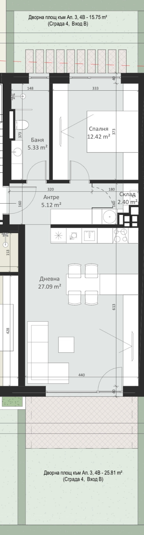 Satılık  1 yatak odası Sofia , Malinova dolina , 71 metrekare | 51618294 - görüntü [4]