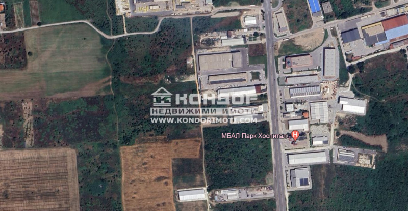 Продава ПАРЦЕЛ в град Пловдив, Индустриална зона - Юг - 7400 кв.м / 740 000 € » 1 447 314.20 лв., КОНДОР - НЕДВИЖИМИ ИМОТИ