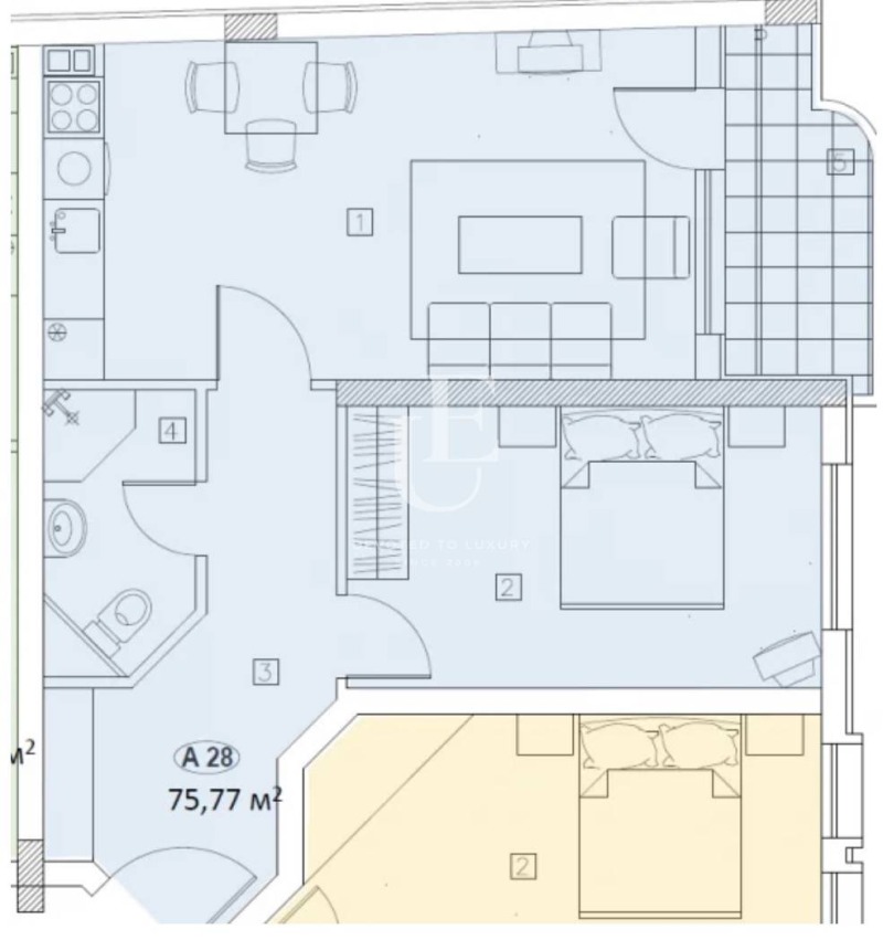 Продава 2-СТАЕН, гр. София, Център, снимка 6 - Апартаменти - 53315514