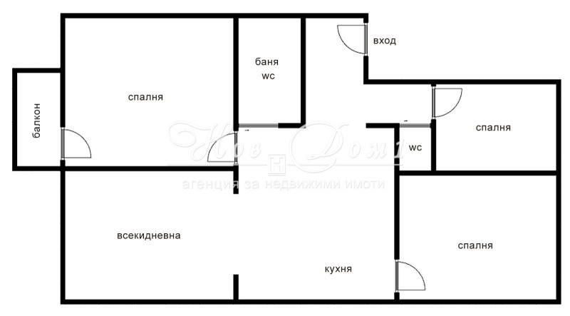 In vendita  3 camere da letto Sofia , Tsentar , 108 mq | 29227784 - Immagine [15]