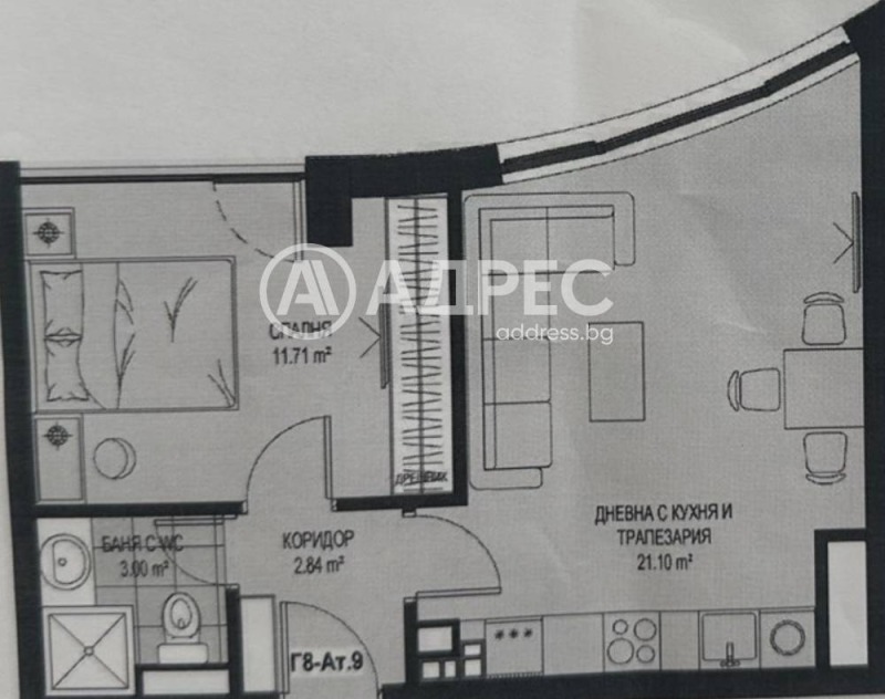 Продава 2-СТАЕН, гр. София, Сердика, снимка 4 - Aпартаменти - 49449361