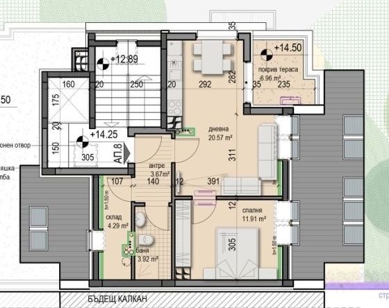 For Sale  1 bedroom Sofia , Nadezhda 3 , 81 sq.m | 71948864
