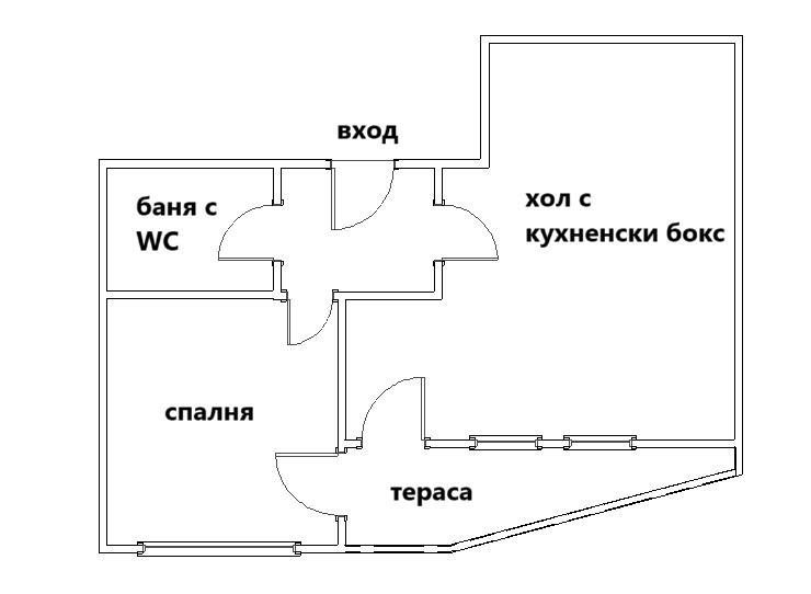 À venda  1 quarto Sofia , Centar , 78 m² | 41407685 - imagem [2]