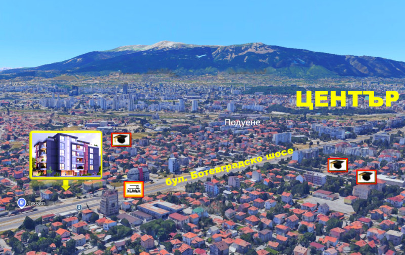 Продаја  1 спаваћа соба Софија , Левски , 82 м2 | 80866195 - слика [2]