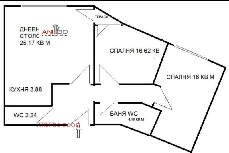 Продава 3-СТАЕН, гр. София, Овча купел, снимка 14 - Aпартаменти - 46893749