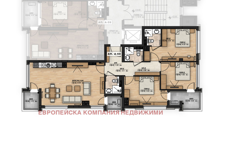 Te koop  3 slaapkamers Sofia , Mladost 1A , 157 m² | 27010265 - afbeelding [2]