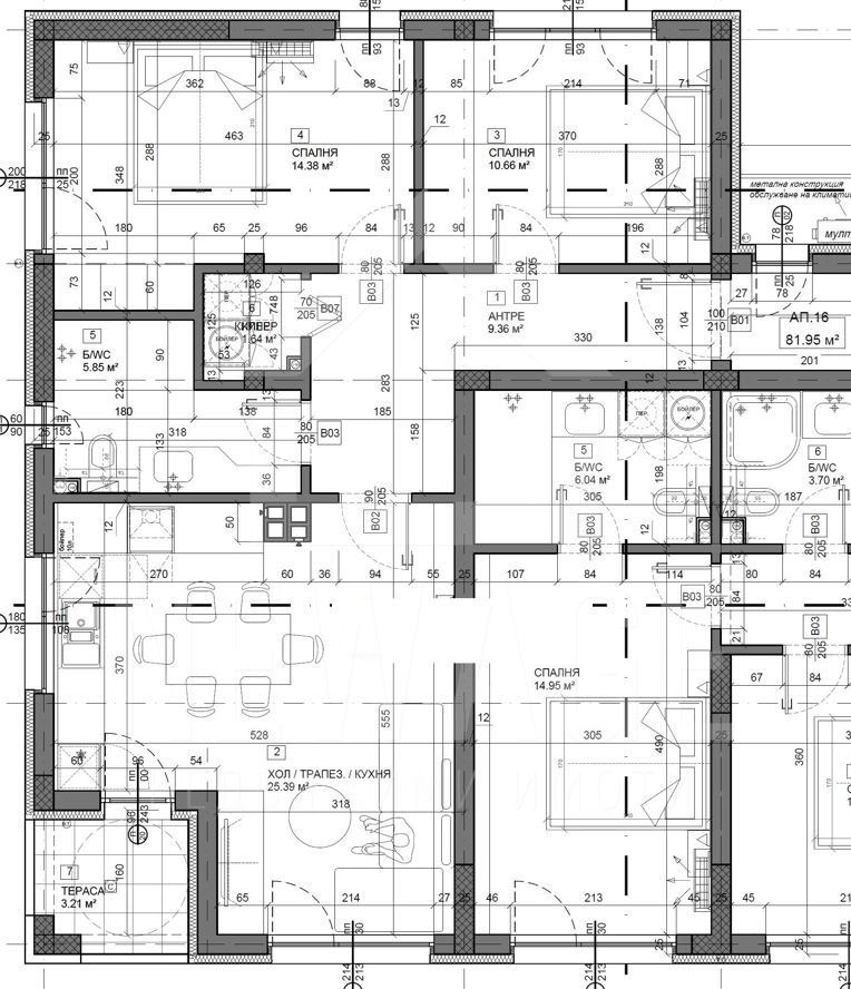 À venda  3 quartos Varna , k.k. Sv.Sv. Konstantin i Elena , 96 m² | 10195971 - imagem [2]