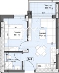 Продава 2-СТАЕН, град Пловдив, Гагарин • 51547 € / 100817.17 лв. • 84147178 2