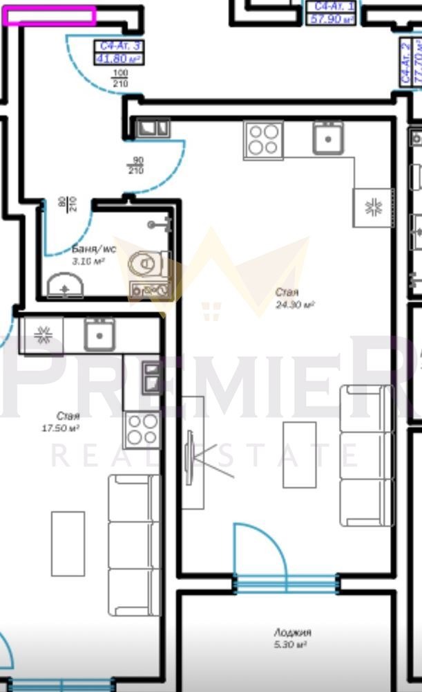 Продава 1-СТАЕН, гр. Варна, Възраждане 3, снимка 2 - Апартаменти - 54252220