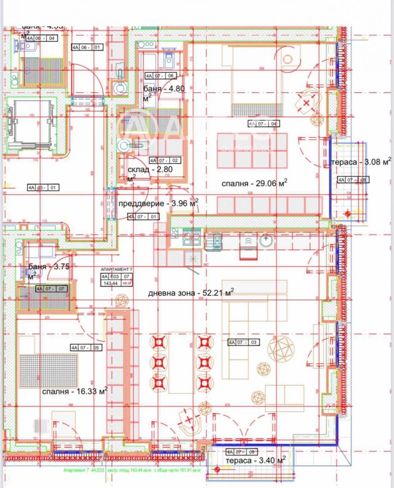 Продава МНОГОСТАЕН, гр. София, Манастирски ливади, снимка 3 - Апартаменти - 53073966