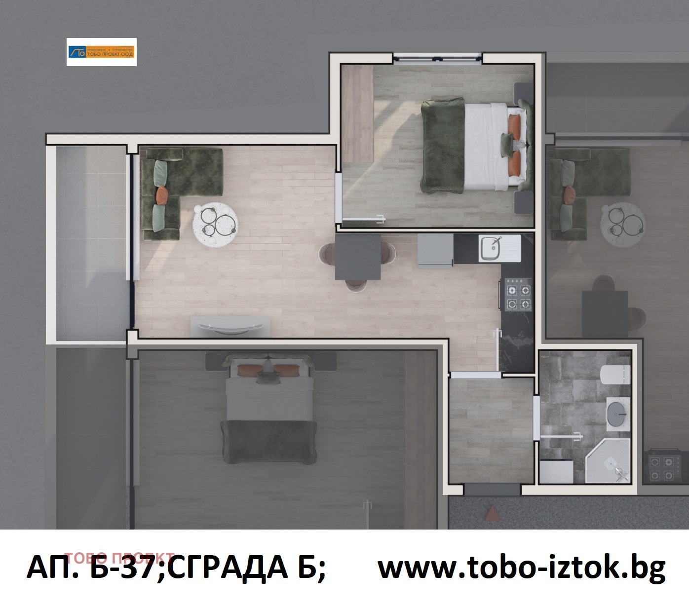 Продава 1-СТАЕН, гр. София, Дружба 2