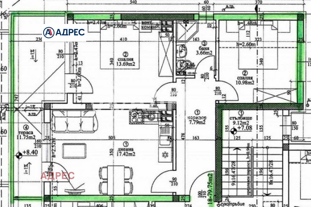 Продава 3-СТАЕН, гр. Варна, Виница, снимка 4 - Апартаменти - 48034746