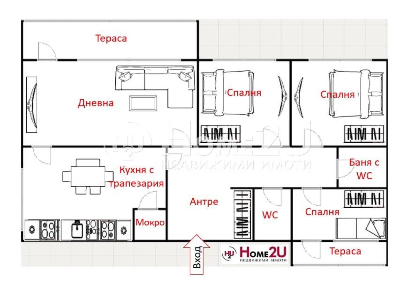 Продава МНОГОСТАЕН, гр. Бургас, Център, снимка 9 - Апартаменти - 54233635