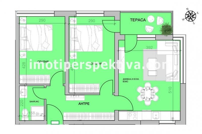 Продава 3-СТАЕН, гр. Пловдив, Христо Смирненски, снимка 10 - Aпартаменти - 49267684