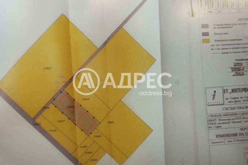 Продава ПАРЦЕЛ, с. Голяновци, област София област, снимка 2 - Парцели - 53441616