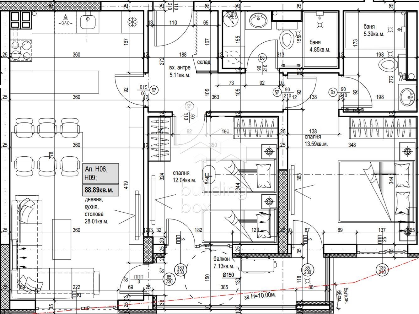Продава 3-СТАЕН, гр. Пловдив, Христо Смирненски, снимка 2 - Апартаменти - 54344911