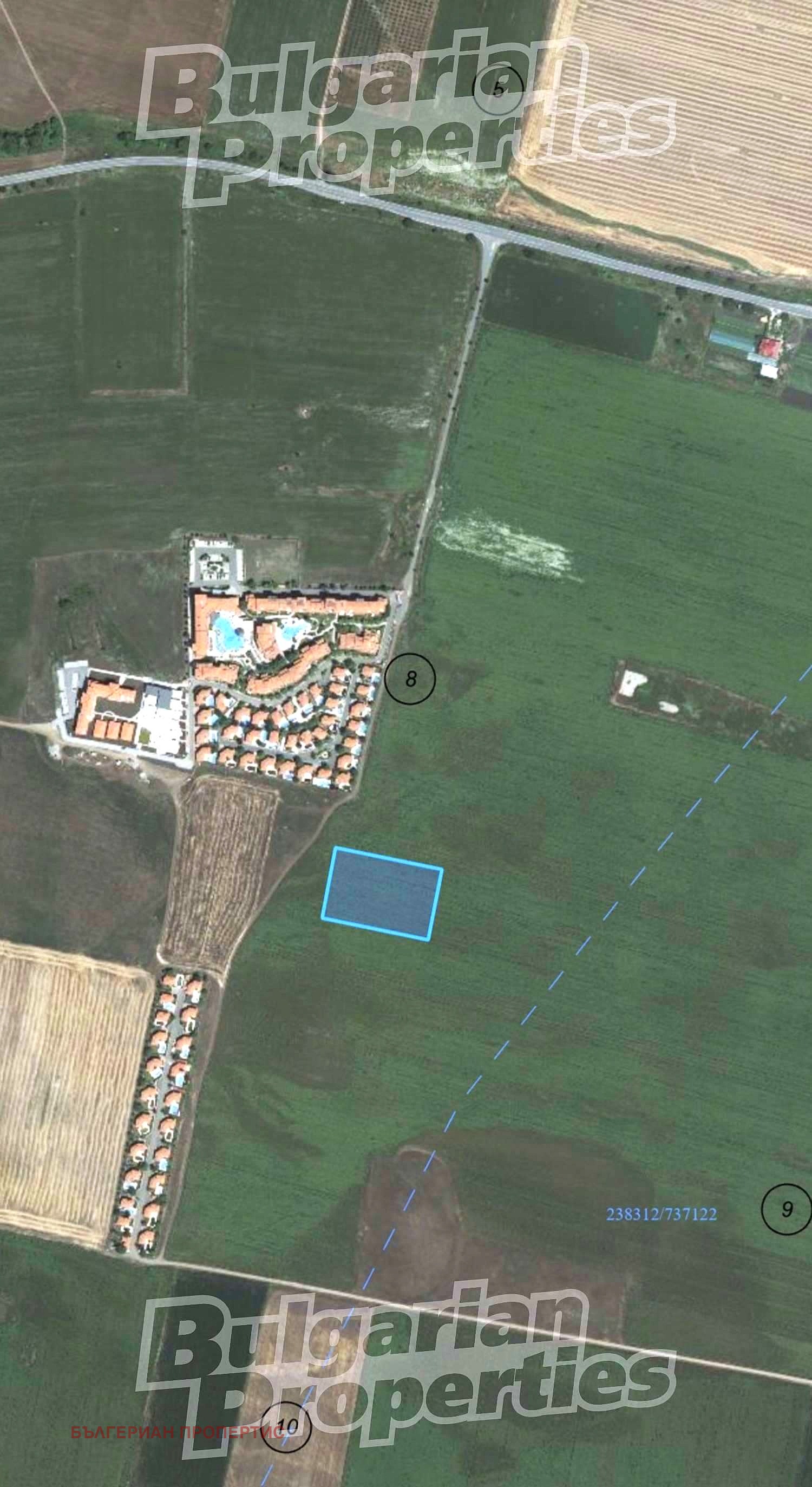 Продава ПАРЦЕЛ, гр. Каблешково, област Бургас, снимка 2 - Парцели - 52318565