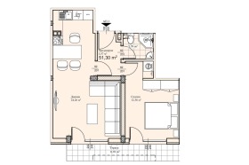 À vendre 1 chambre