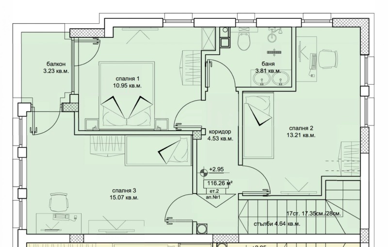 Продава МЕЗОНЕТ, гр. София, с. Владая, снимка 10 - Апартаменти - 53119731
