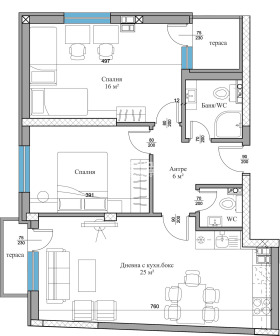 2 slaapkamers Christo Smirnenski, Plovdiv 16