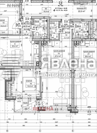 Продава 2-СТАЕН, гр. София, Малинова долина, снимка 5 - Aпартаменти - 47427303