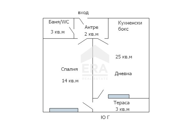 Продава 2-СТАЕН, гр. Балчик, област Добрич, снимка 13 - Апартаменти - 56613338