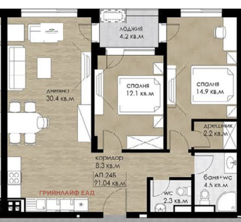 Продава  3-стаен град София , Дружба 2 , 107 кв.м | 56534104