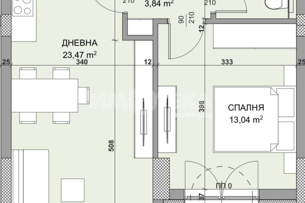 Продава 2-СТАЕН, гр. Варна, Кайсиева градина, снимка 5 - Апартаменти - 54830072