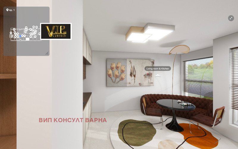 Продается  1 спальня Варна , Кайсиева градина , 60 кв.м | 82680979