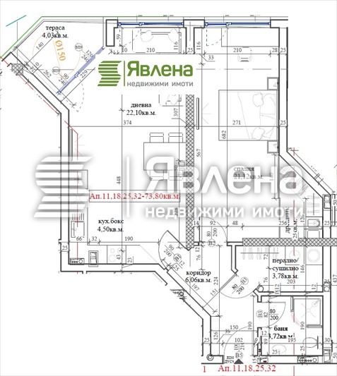Продава  2-стаен, град София, Дружба 1 •  147 400 EUR • ID 26280824 — holmes.bg - [1] 