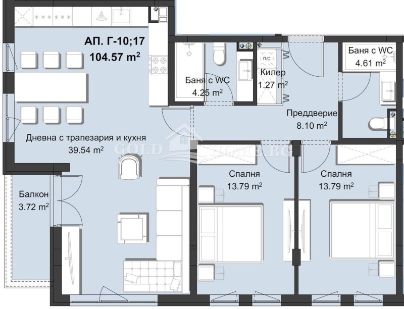 Продава  3-стаен град Пловдив , Христо Смирненски , 121 кв.м | 76289451 - изображение [7]