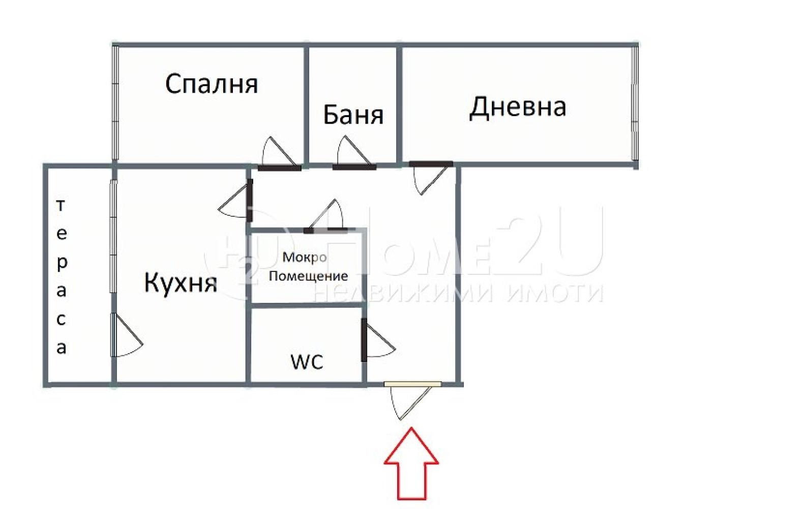 Продава 2-СТАЕН, гр. София, Надежда 4, снимка 12 - Апартаменти - 54666399