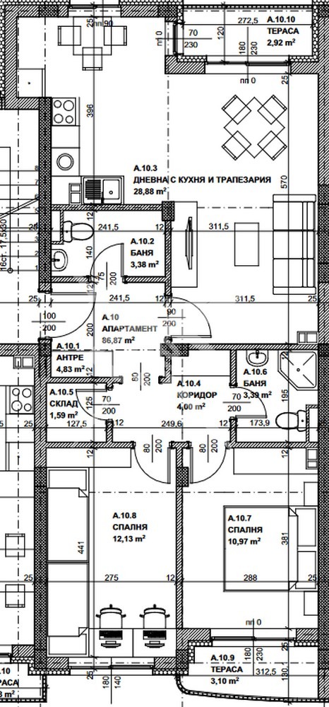 Na prodej  2 ložnice Sofia , Krastova vada , 105 m2 | 60776450 - obraz [4]