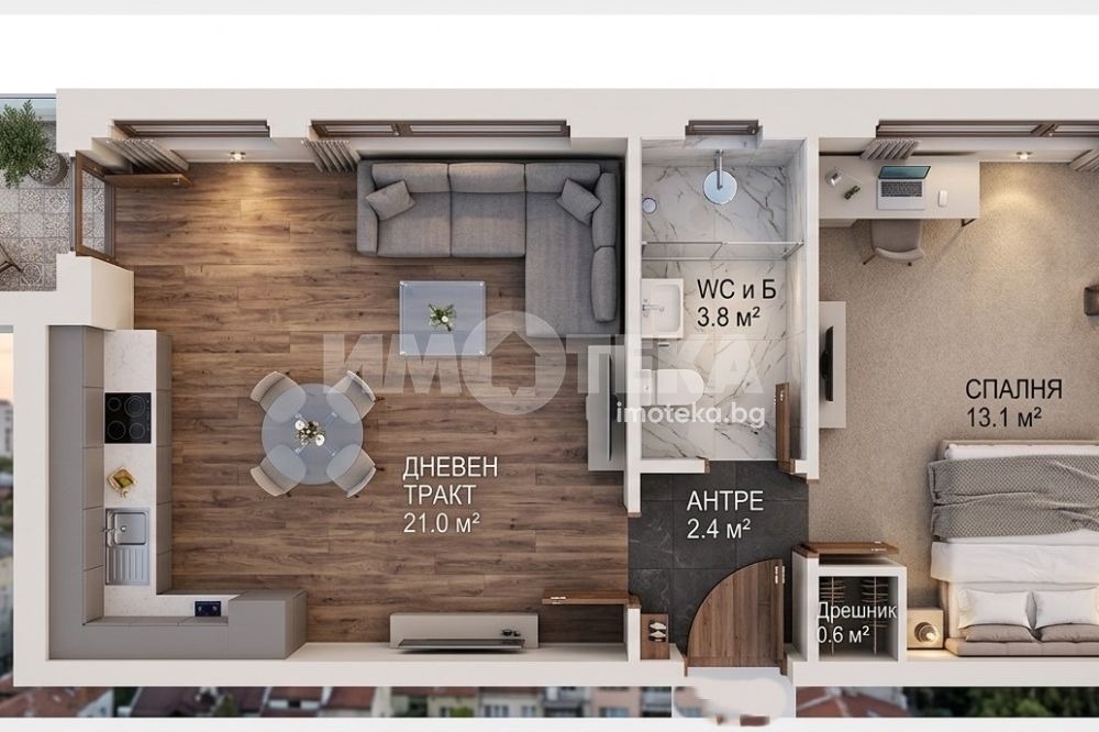 Продава 2-СТАЕН, гр. Варна, Владислав Варненчик 1, снимка 5 - Апартаменти - 53073570