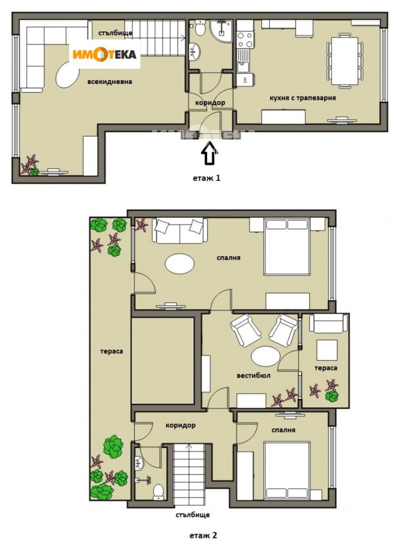 Продава МНОГОСТАЕН, гр. Варна, Зимно кино Тракия, снимка 3 - Aпартаменти - 47674694