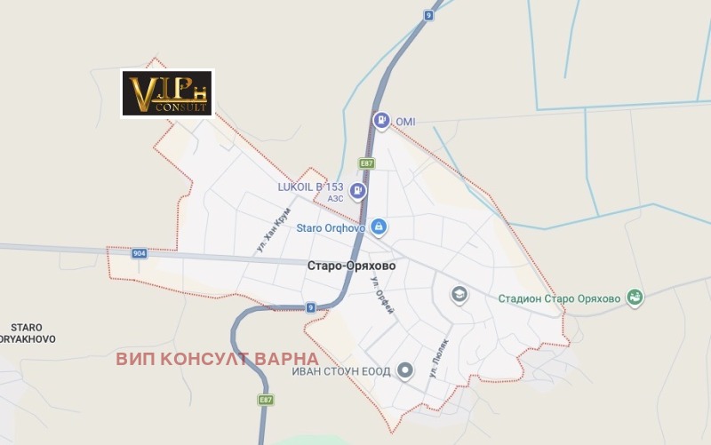 Продава ПАРЦЕЛ в област Варна, с. Старо Оряхово - 1200 кв.м / 65 000 € » 127 128.95 лв., ВИП КОНСУЛТ ВАРНА