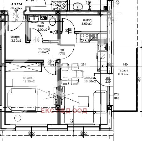 À vendre  1 chambre Plovdiv , Belomorski , 64 m² | 85348686