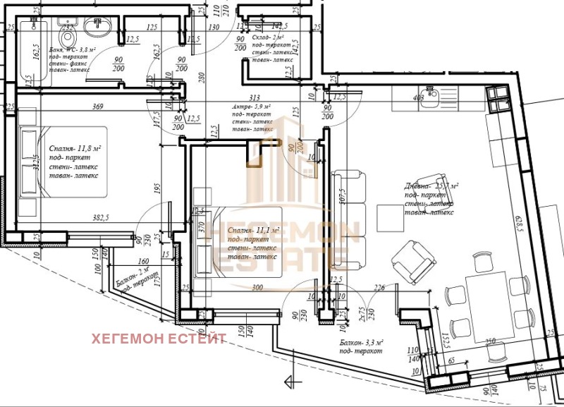 Te koop  2 slaapkamers Varna , Operata , 91 m² | 91312965