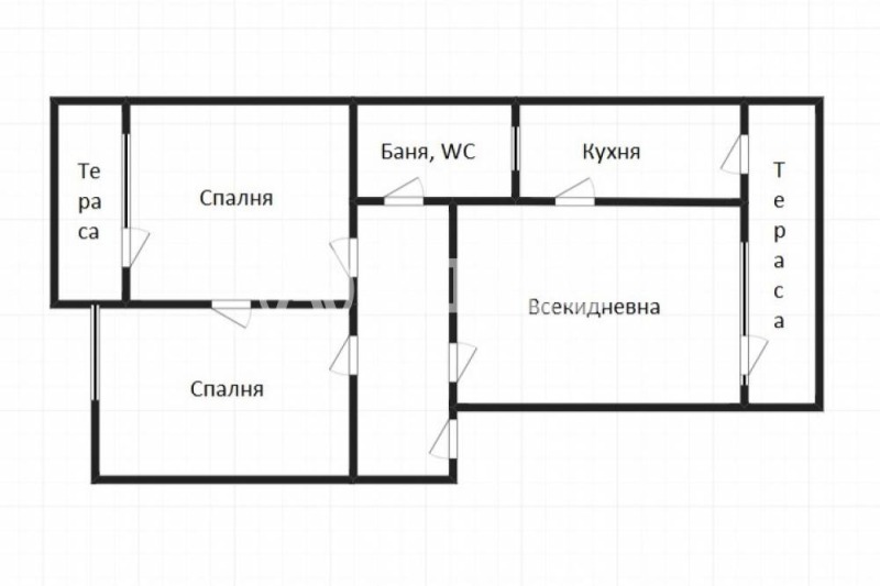 Продава 3-СТАЕН, гр. Бургас, Център, снимка 3 - Апартаменти - 52599832