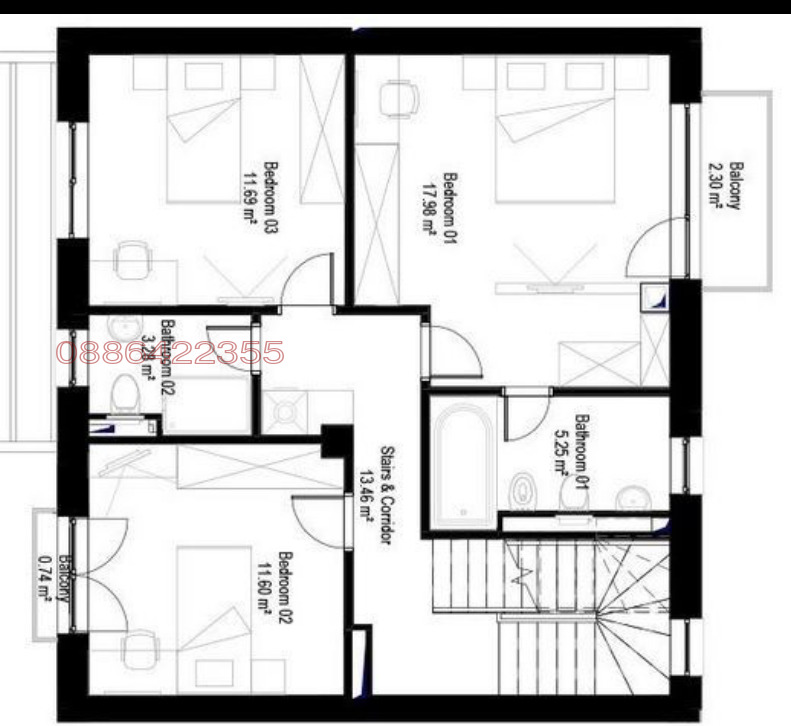 Myytävänä  Talo Sofia , Lozen , 286 neliömetriä | 16174475 - kuva [14]