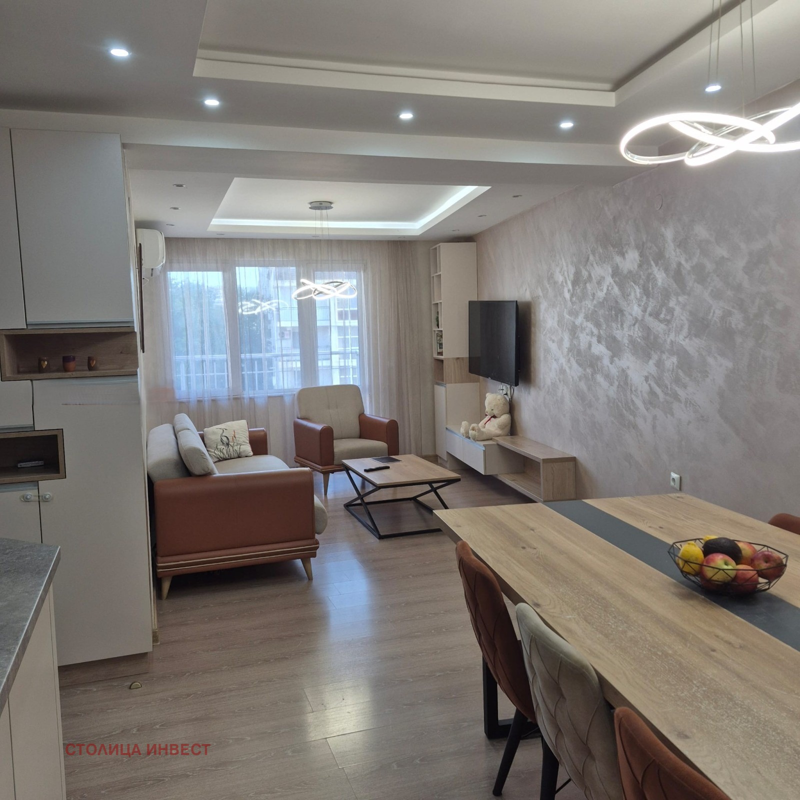 Продава 2-СТАЕН, гр. Русе, Хъшове, снимка 3 - Апартаменти - 55898145
