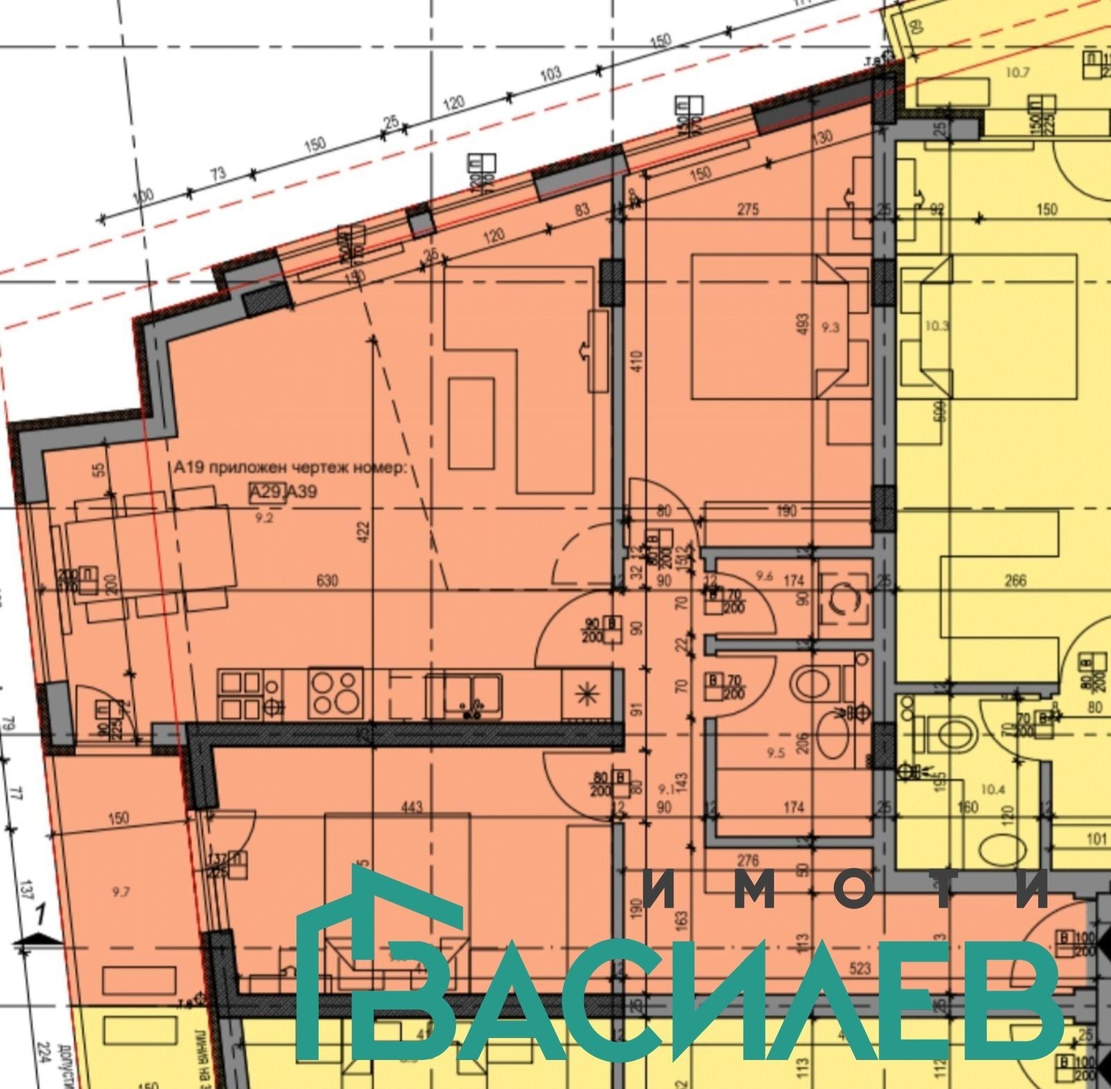 Продава 3-СТАЕН, гр. София, Дружба 1, снимка 8 - Апартаменти - 53510131