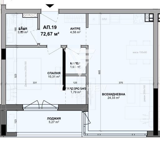 Продается  1 спальня Варна , Изгрев , 73 кв.м | 41213137 - изображение [5]