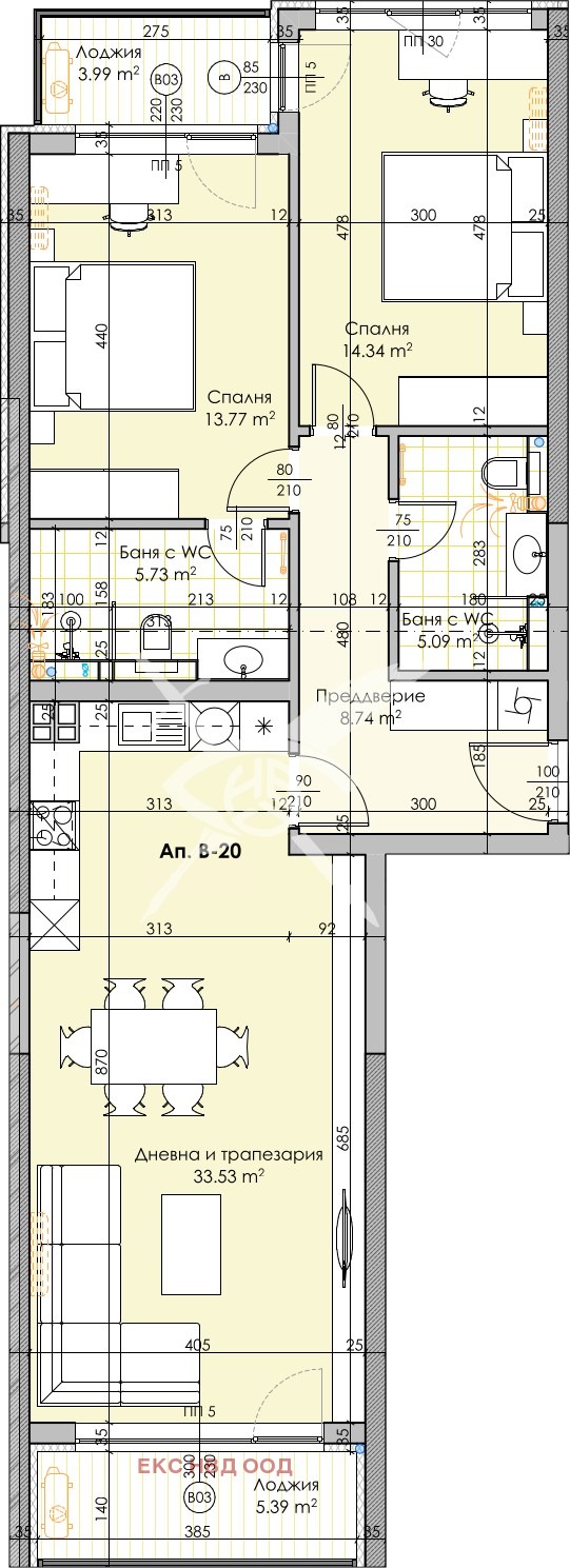 Продава  3-стаен град Пловдив , Кършияка , 125 кв.м | 70124952