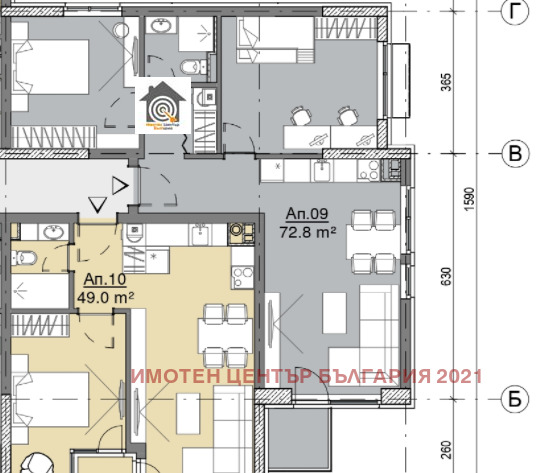 Продава 3-СТАЕН, гр. София, Малинова долина, снимка 7 - Апартаменти - 53016814