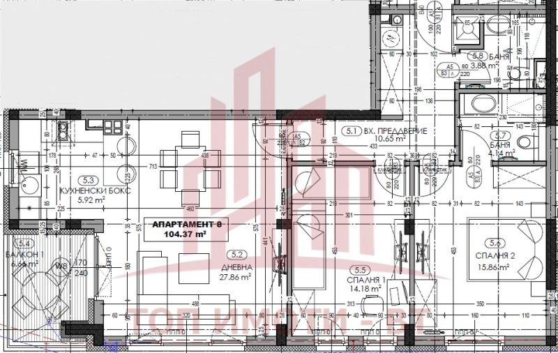 Продава 3-СТАЕН, гр. София, Симеоново