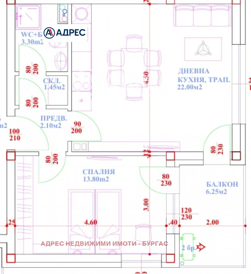 For Sale  1 bedroom region Burgas , Sozopol , 66 sq.m | 82826646